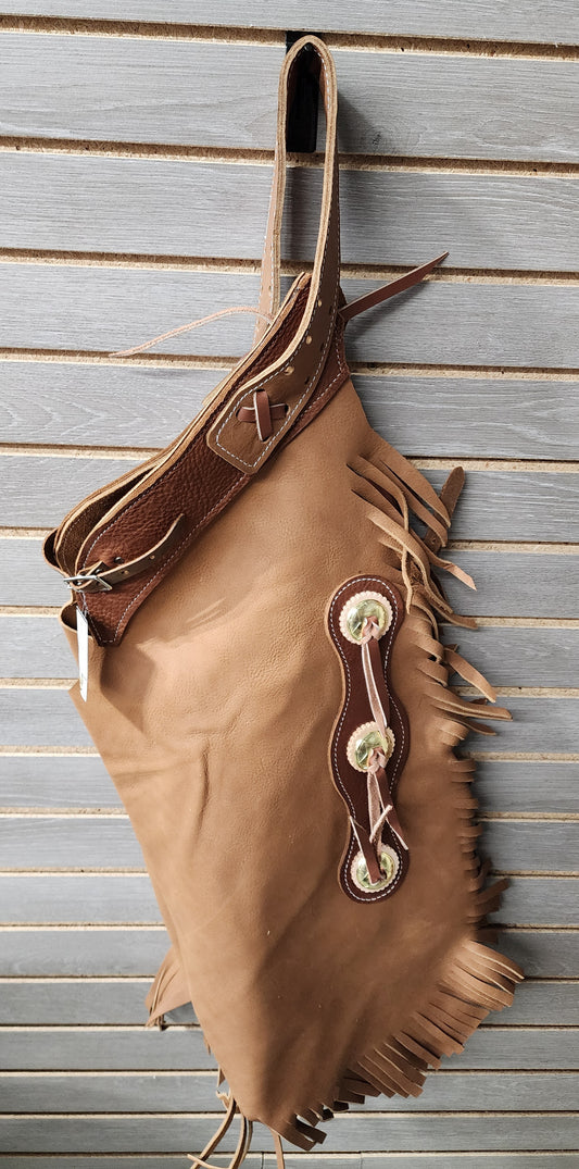 Richland Yellowstone Adult Leather Chinks- Regular