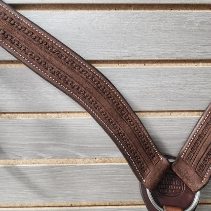 Martin Breastcollar Chocolate San Carlos Border - 2"