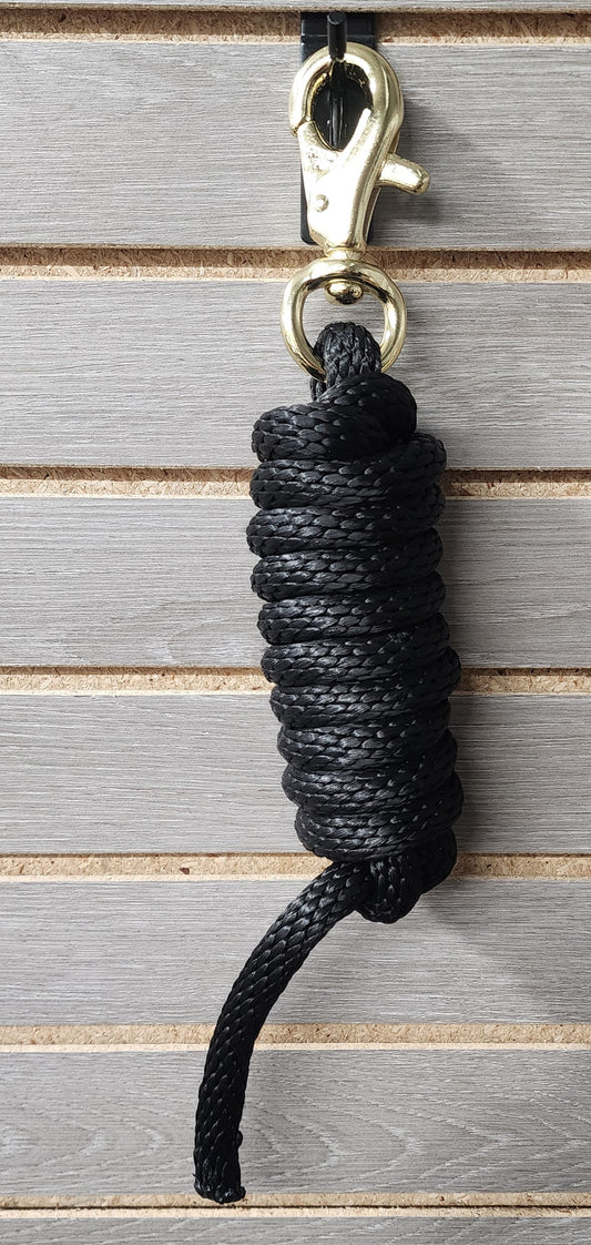 Braided Poly Lead Rope with BP Buffalo Snap