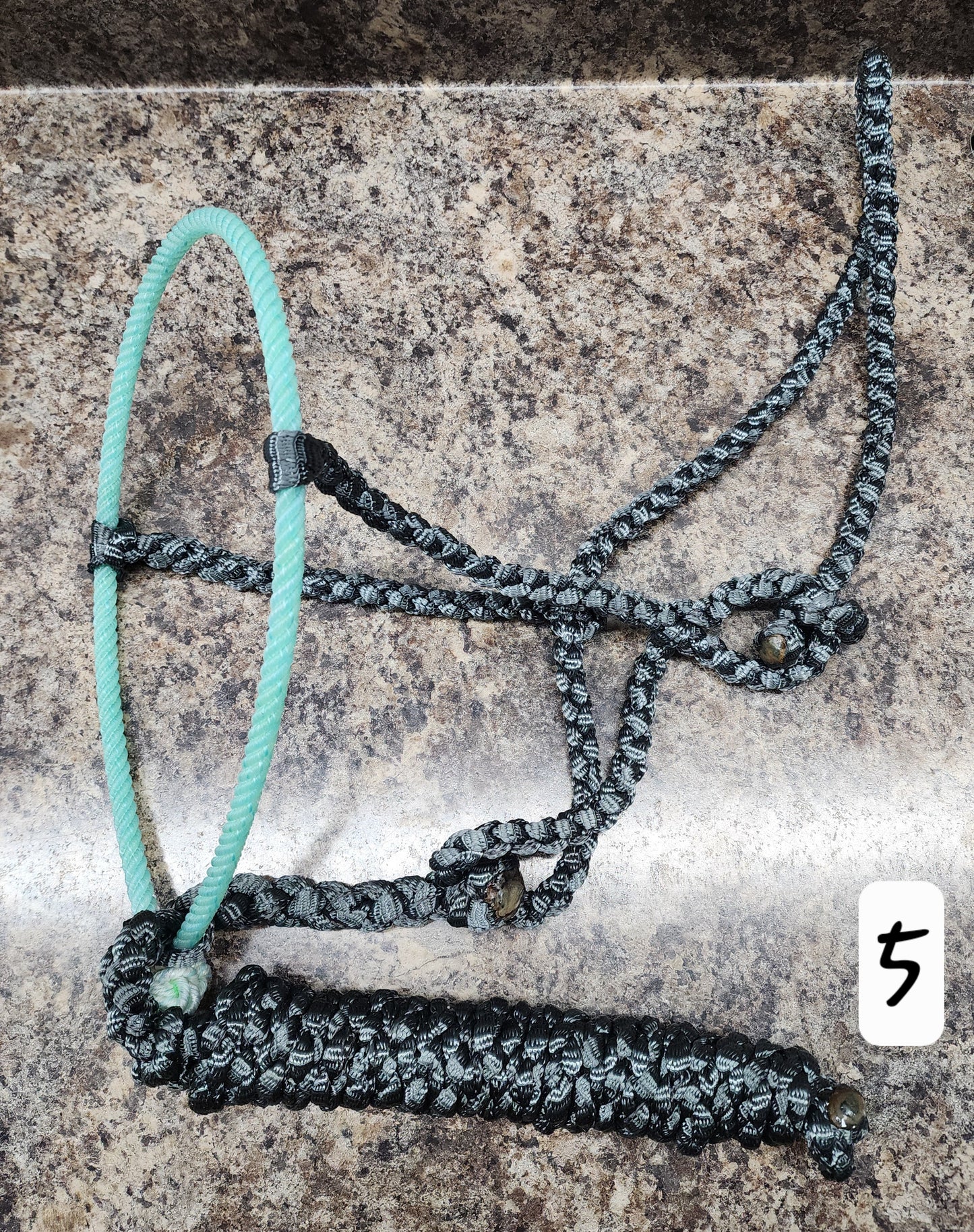 LMB Mule Tape Unwrapped Rope Nose Halter