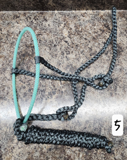 LMB Mule Tape Unwrapped Rope Nose Halter