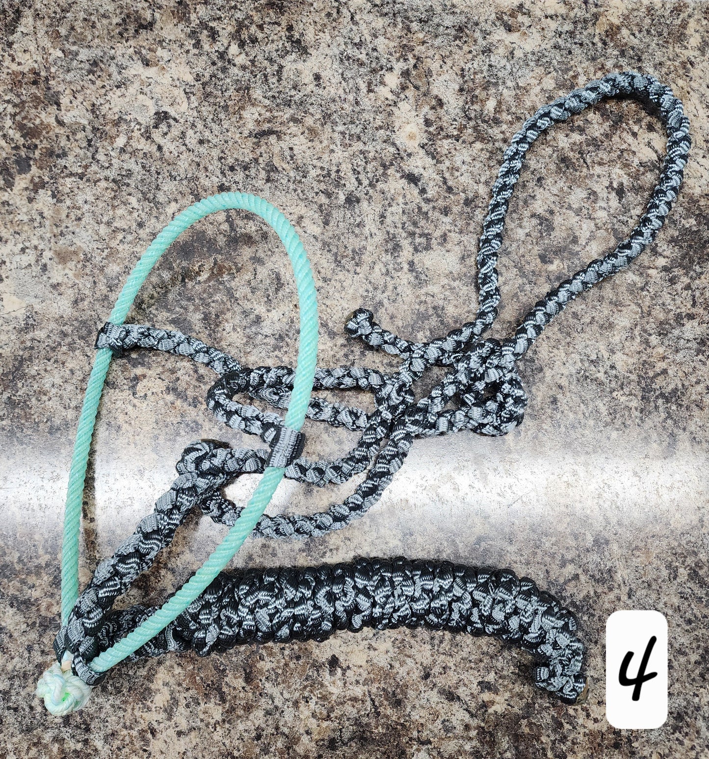 LMB Mule Tape Unwrapped Rope Nose Halter