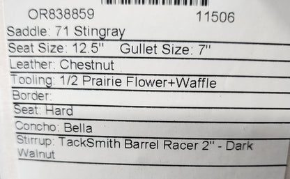 Martin Stingray 12.5" Barrel Saddle #11506