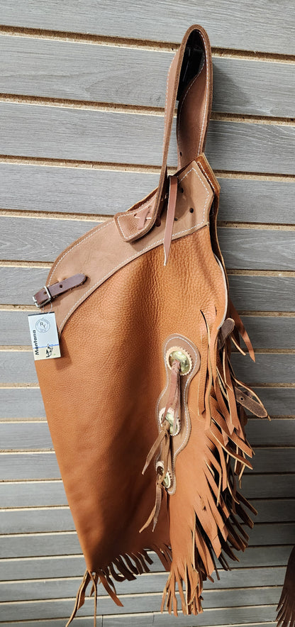 Richland Yellowstone Adult Leather Chinks- Regular