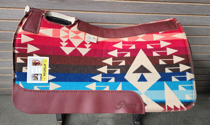 5 Star Big Thunder Scarlet Signature Top Saddle Pad (Made with Real Pendleton Fabric)