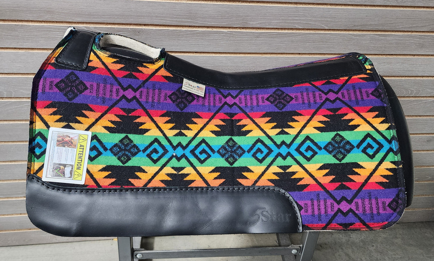 5 Star Coyote Butte Bright Signature Top Saddle Pad (Made with Real Pendleton Fabric)