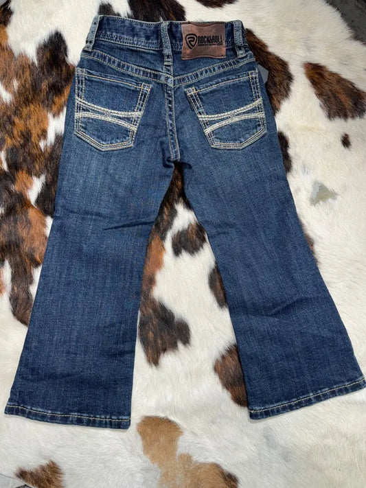 Rock & Roll Boy’s Hooey H Reflex Bootcut Jean Boy’s Bottoms