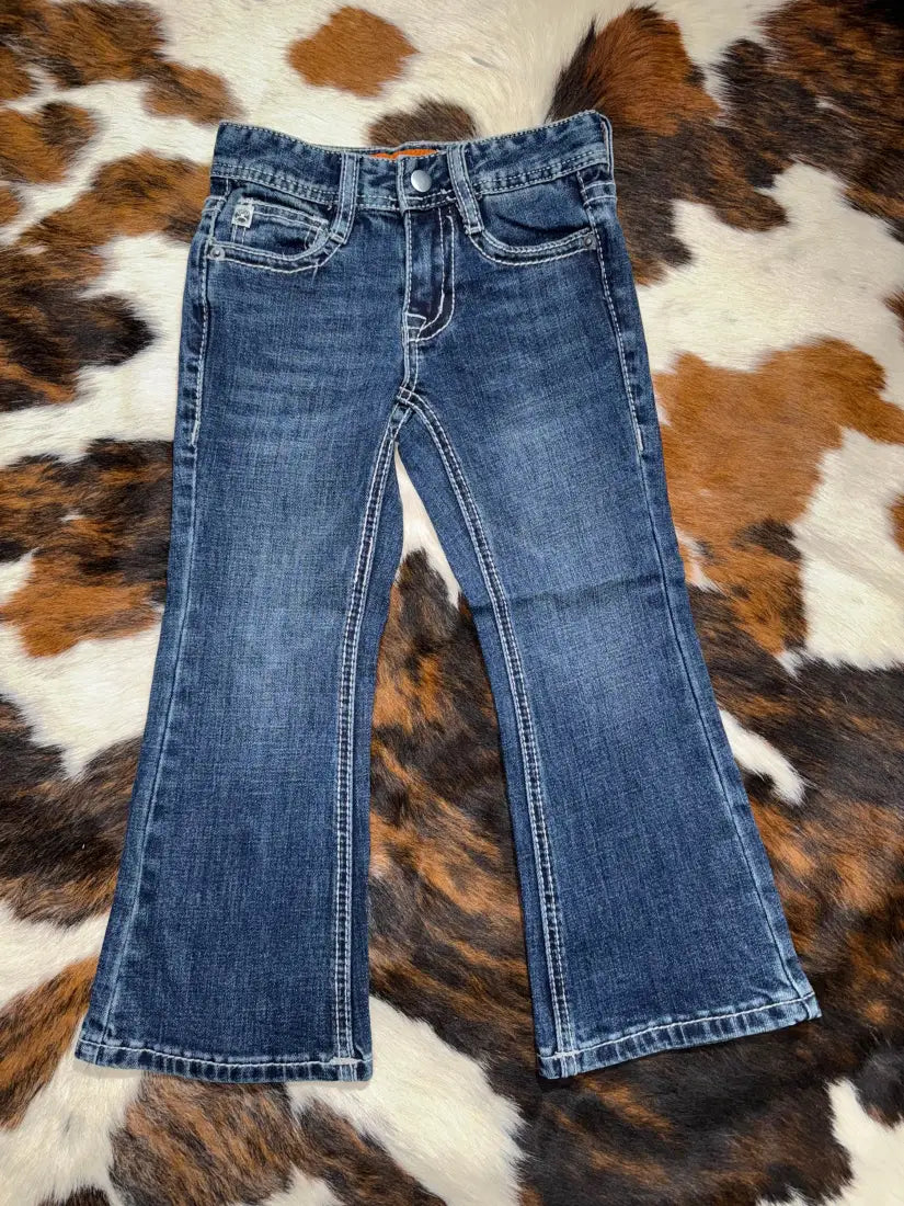 Rock & Roll Boy’s Hooey Roper Stitch Reflex Bootcut Jean Boy’s Bottoms