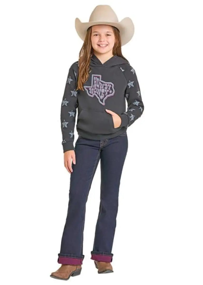 Rock & Roll Girl’s Pink Inside Bootcut Jean Girl’s Bottoms