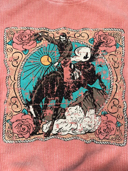 Rock & Roll Girl’s Rose Graphic Pullover Girl’s Pullover