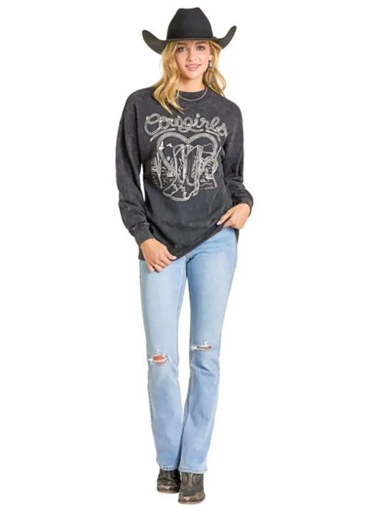 Rock & Roll Women’s Graphic Pullover Women’s Pullover