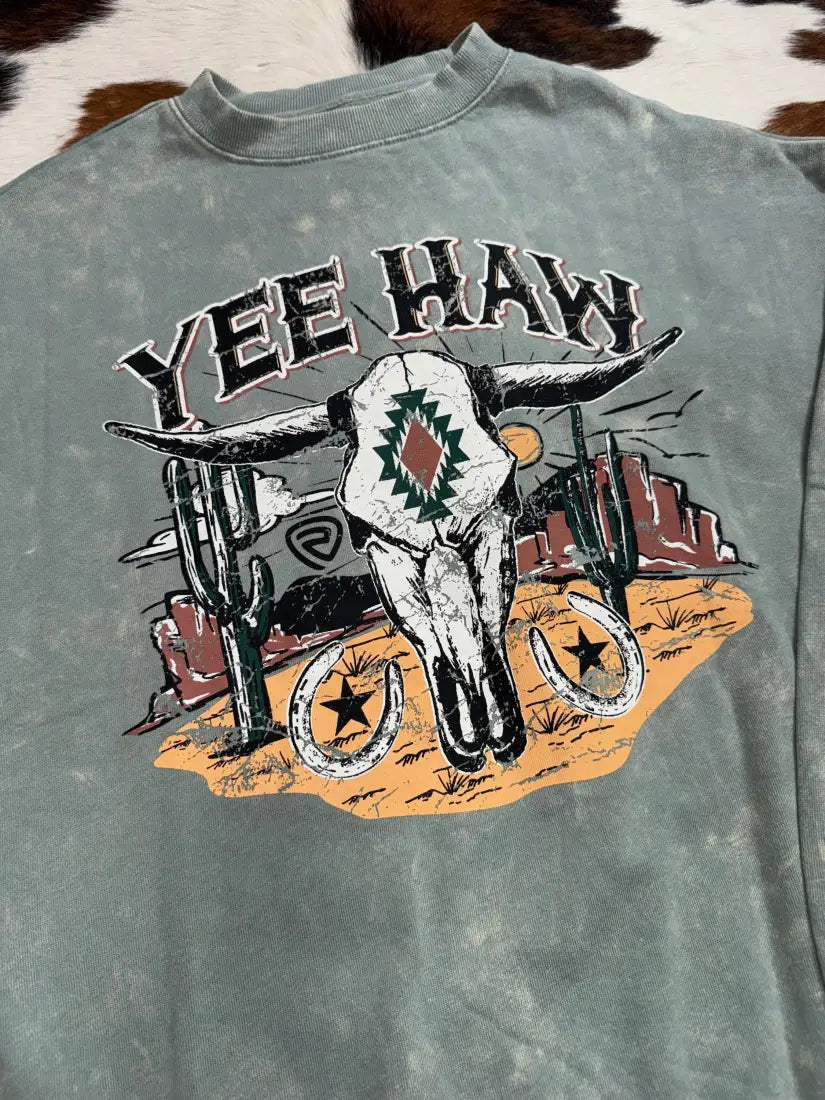 Rock & Roll Women’s YeeHaw Pullover XSmall Women’s Pullover