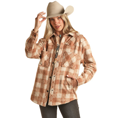 Rock & Roll Women's Western Conversational Shacket