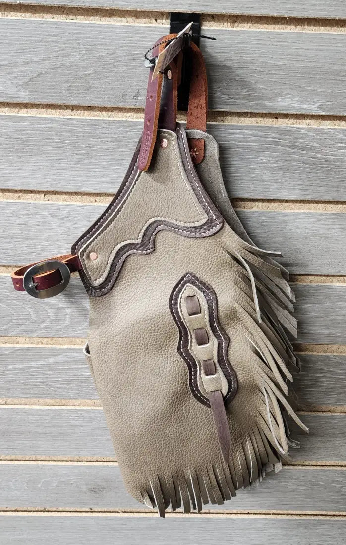 Rockin’ Y Baby/Toddler Leather Chinks Clay/Brown Chaps/Chinks