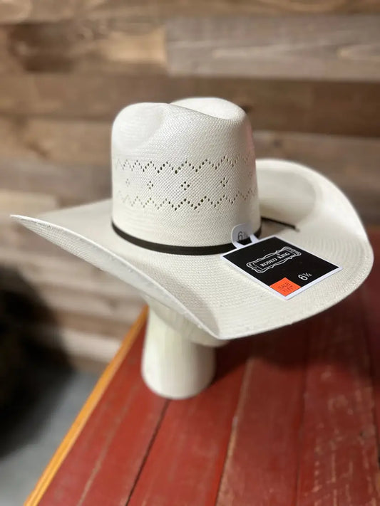 Rodeo King Aztec Straw Hat - 4 1/2 Brim 7 1/4 Cowboy Hat
