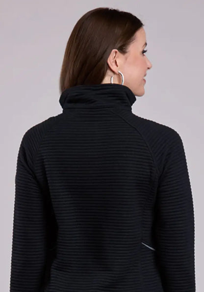 Roper Women’s Black Poly Ribbed Pullover Women’s Pullover