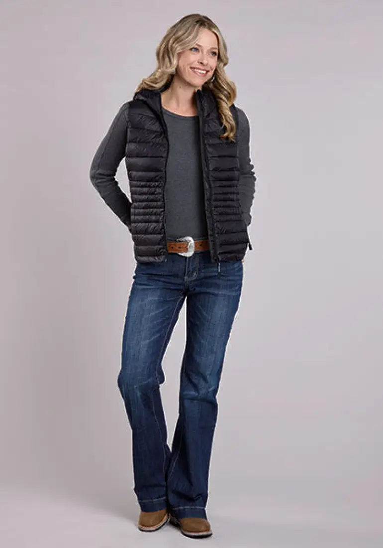 Roper Women’s Black Rangegear Down Vest Women’s Jacket