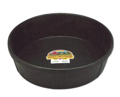Rubber Feed Pan 3 Gallon Bucket