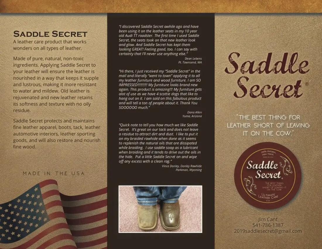 Saddle Secret Leather Repair