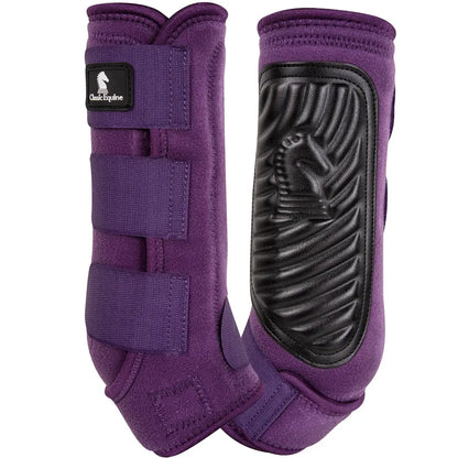 Sale Classic Equine ClassicFit® Sport Boots - Front Eggplant / Small Sport Boots