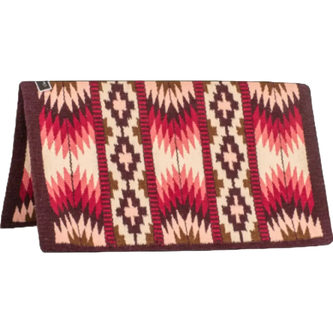 Sale Classic Equine Show Blanket 34’’ X 38’’ / Eggplant-Pink Saddle Blanket