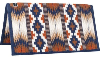 Sale Classic Equine Show Blanket 34’’ X 38’’ / Indigo-Chocolate Saddle Blanket