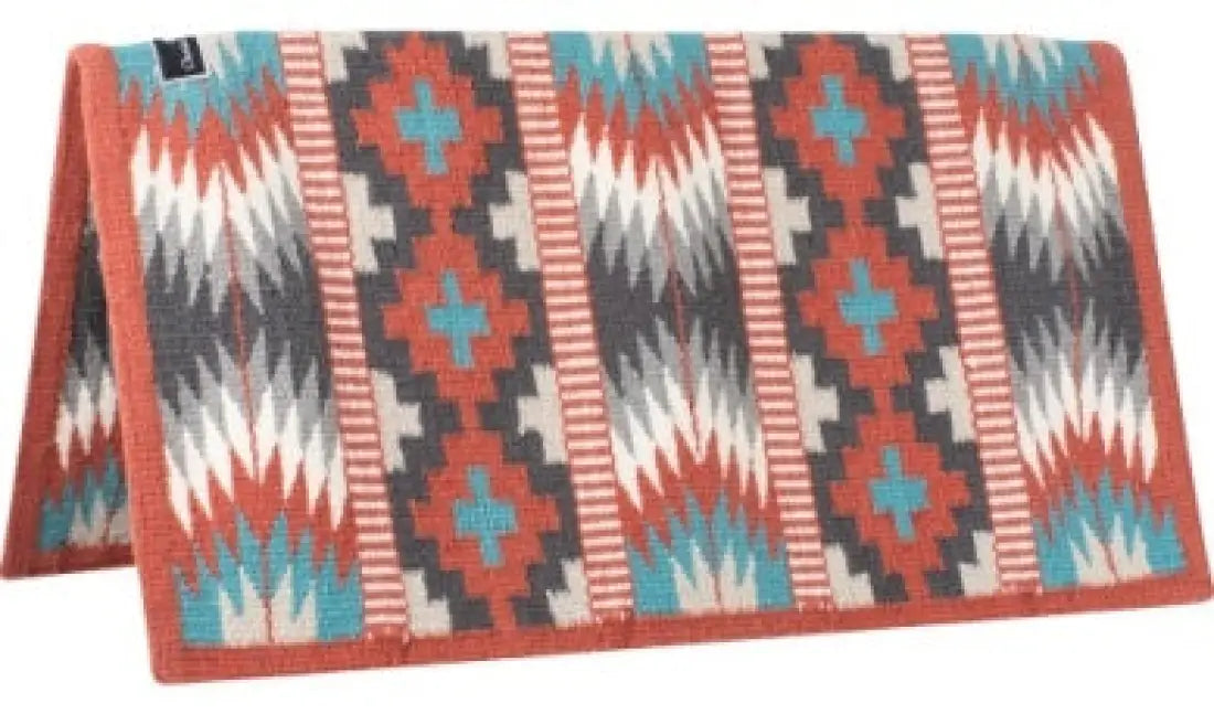 Sale Classic Equine Show Blanket 34’’ X 38’’ / Tabasco-Turquoise Saddle Blanket