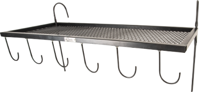 Classic Equine Arena Shelf with Rope Hooks