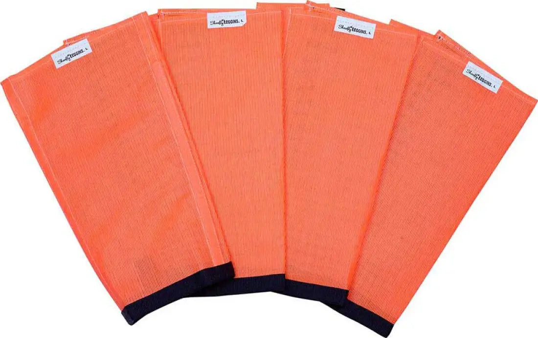 Shoofly Leggins Fly Boots Mini / Orange Fly Protection