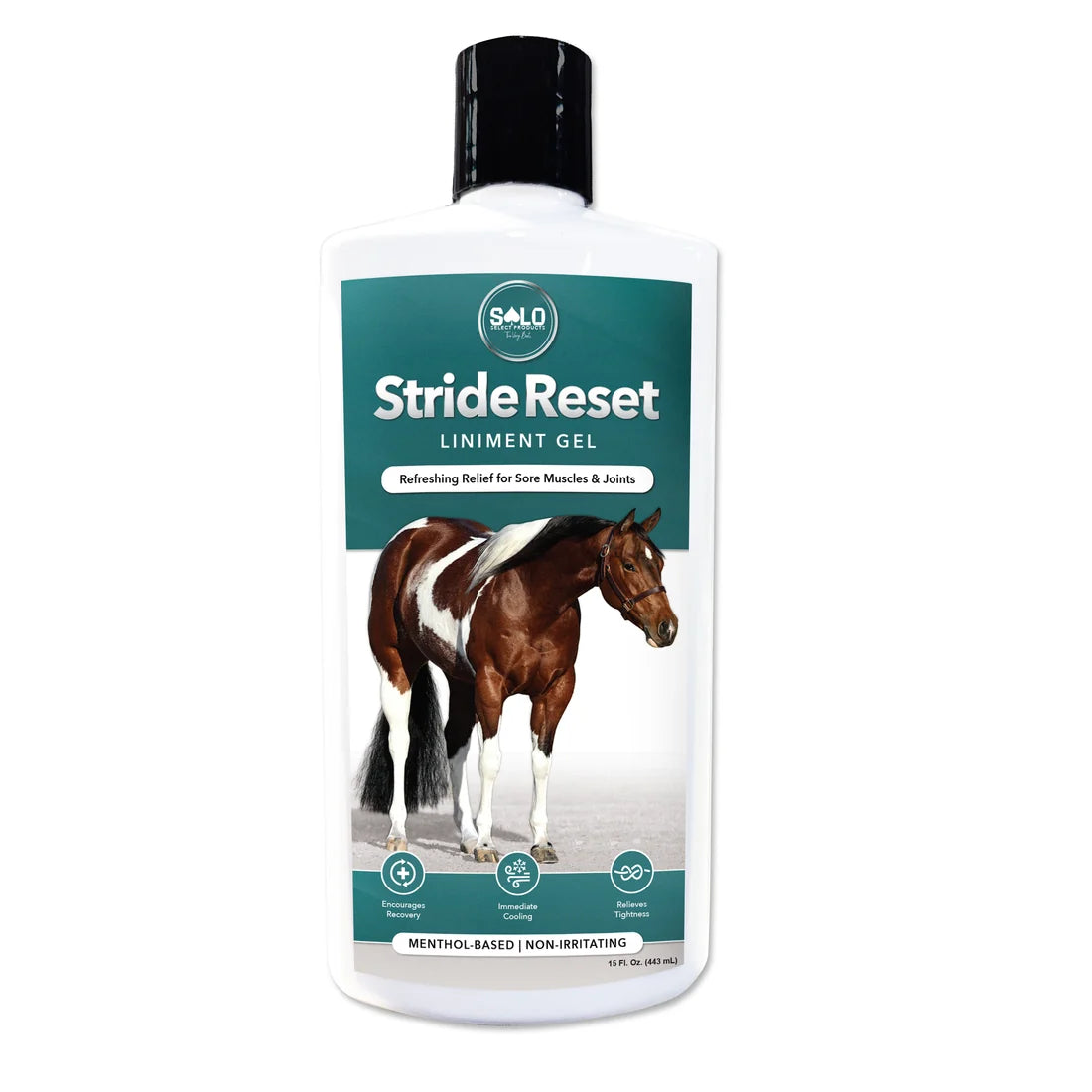 Solo Select StrideReset - Liniment Gel 15oz.