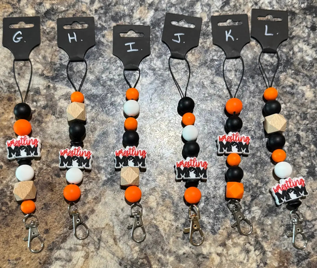 Silicone Bead Car Freshener Holder B. Basketball Mom Human Accessories