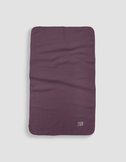 Muted Burgundy- Loom Loom Kitchen Tea Towel