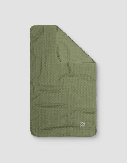 Muted Olive Green- Loom Loom Kitchen Tea Towel