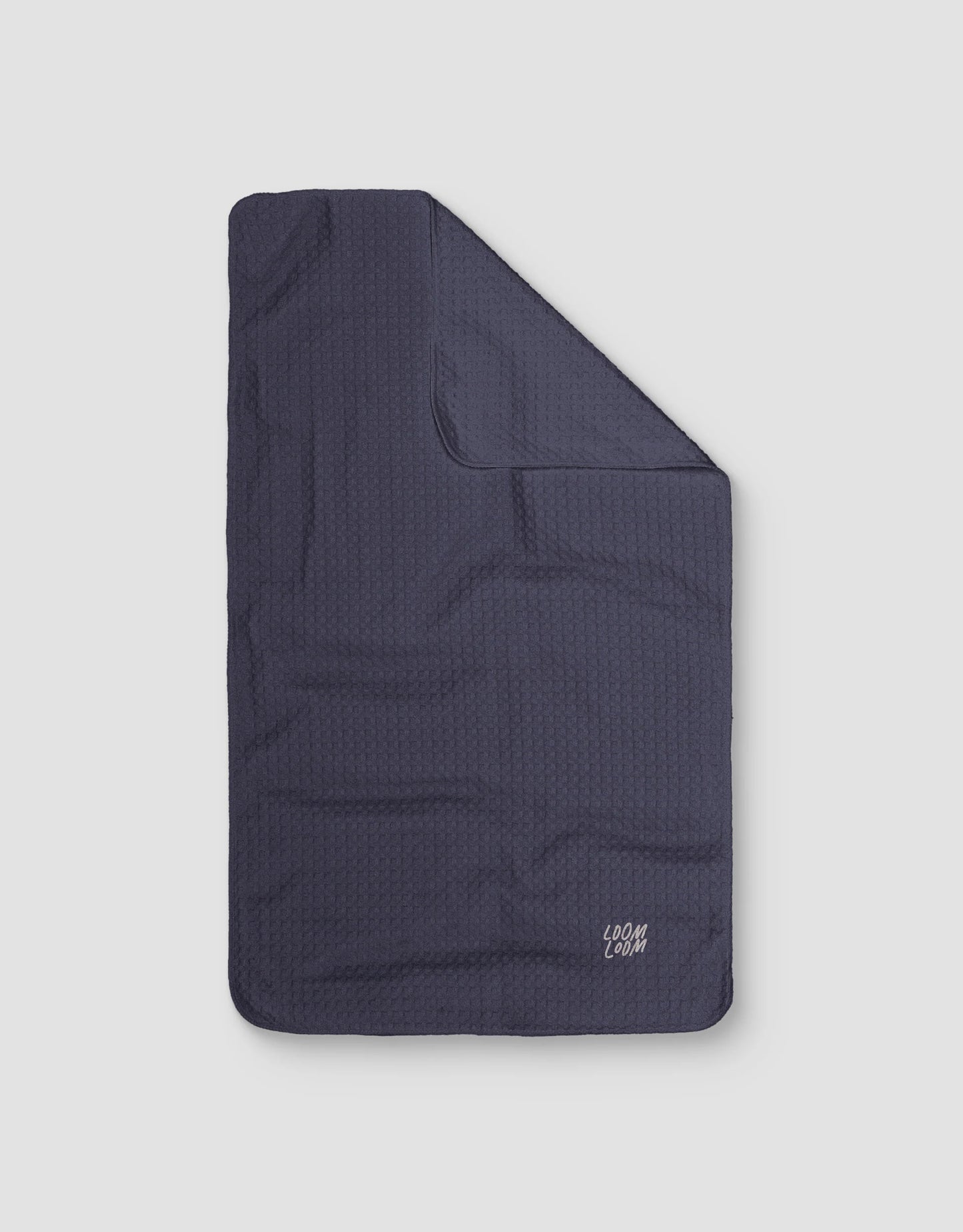 Deep Charcoal Violet- Loom Loom Kitchen Tea Towel