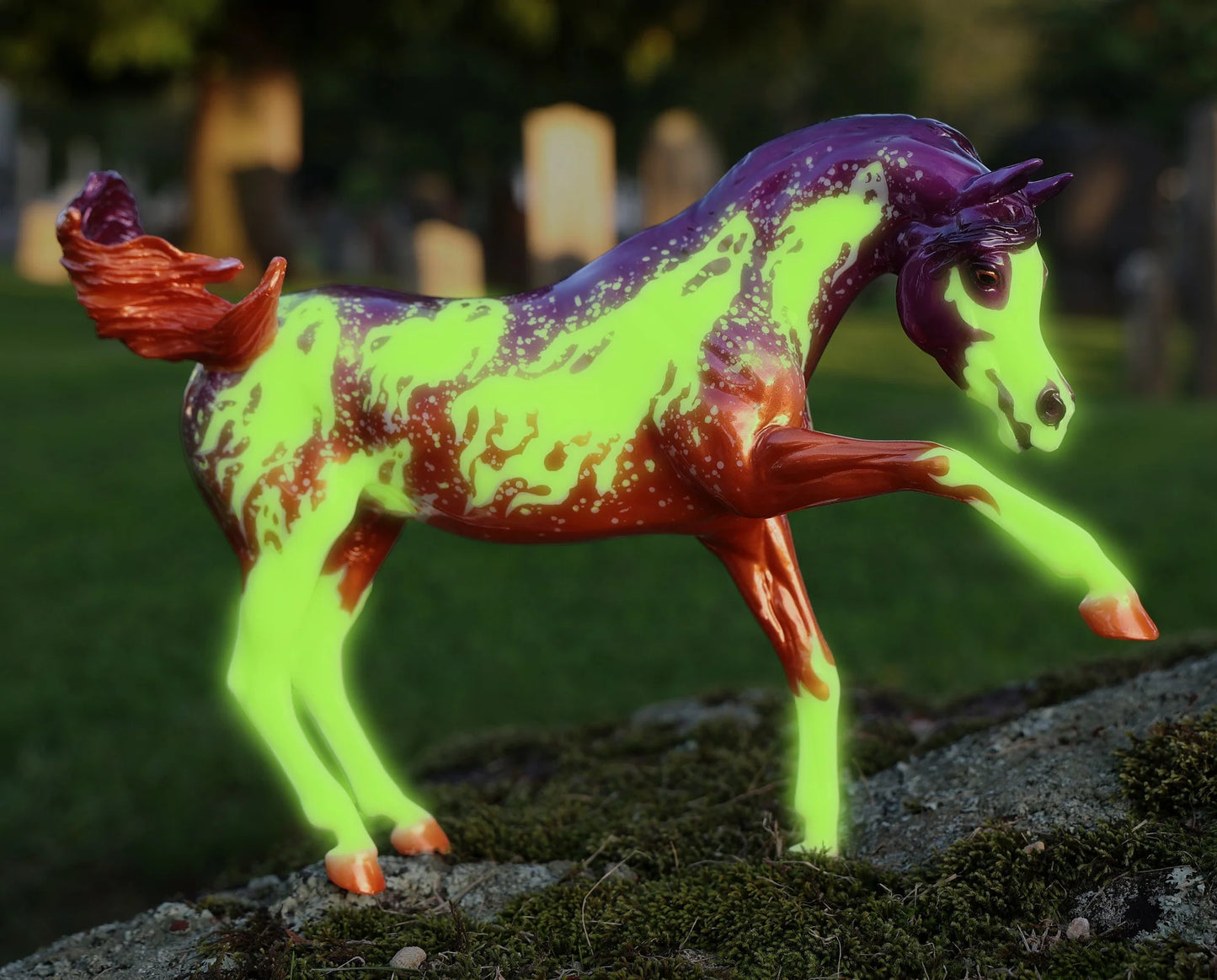 Breyer Traditional Series "Spectre - Halloween Horse"