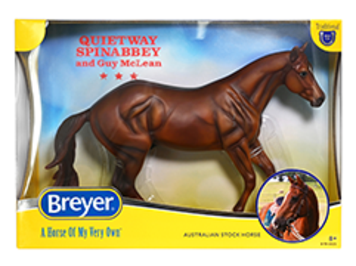 Breyer Traditional Series "Guy McLean's Quietway Spinabbey"