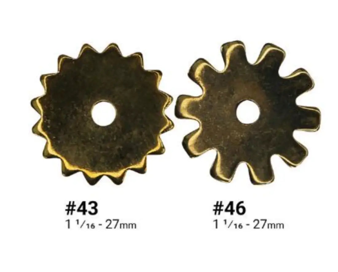 Spur Rowel Replacement Pairs - Brass Assortment #43 Miscellaneous Parts