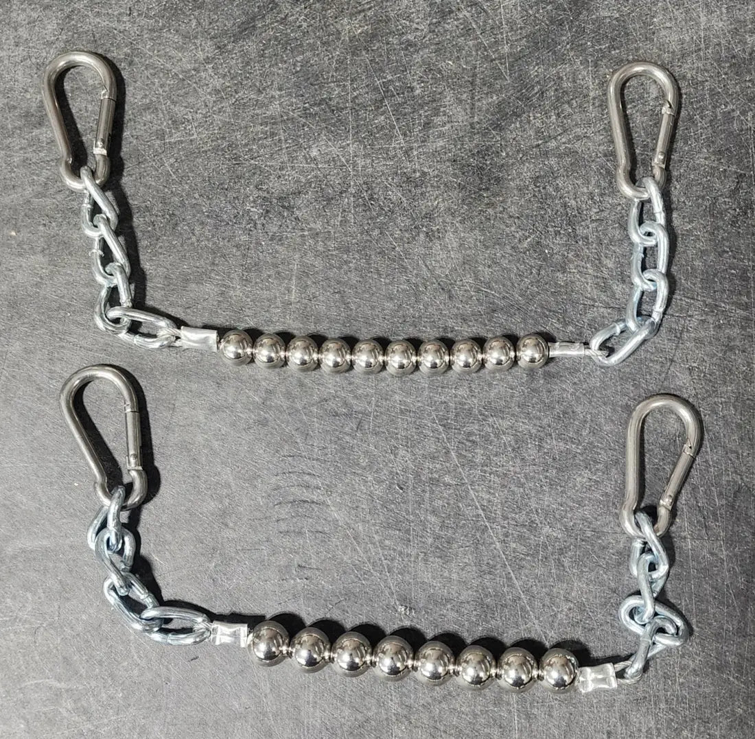 Stainless Steel Ball Curb Strap Bit Accessories
