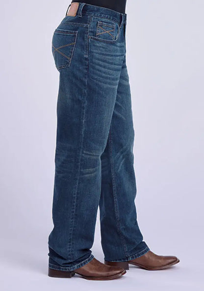 Stetson Men’s 1520 Relaxed Bootcut Jean Men’s Bottoms