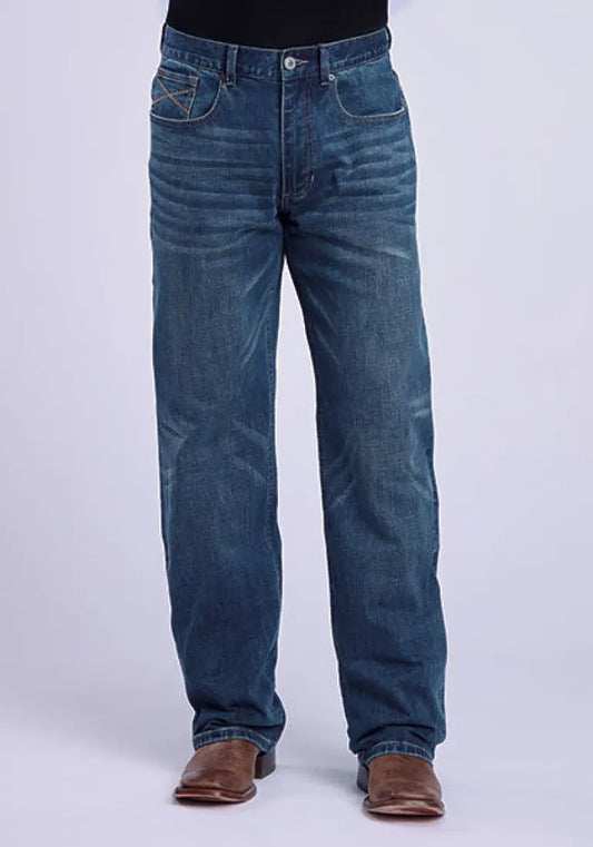 Stetson Men’s 1520 Relaxed Bootcut Jean Men’s Bottoms