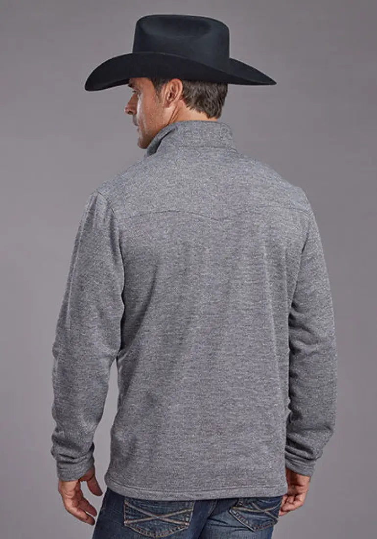 Stetson Men’s Honeycomb Bonded Knit Pullover Men’s Pullover