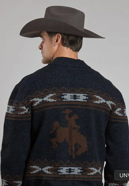 Stetson Men’s Thunderbird Full Zip Sweater Men’s Jacket