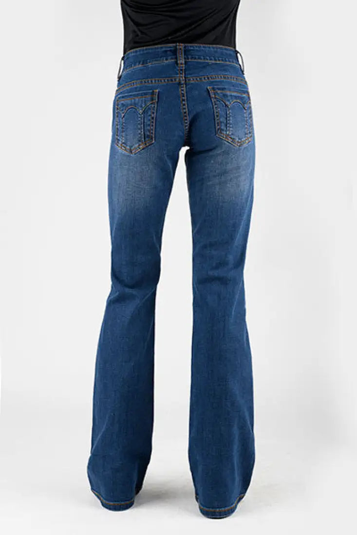 Stetson Women’s 2 Yoke 816 Classic Bootcut Jean 00R Women’s Bottoms