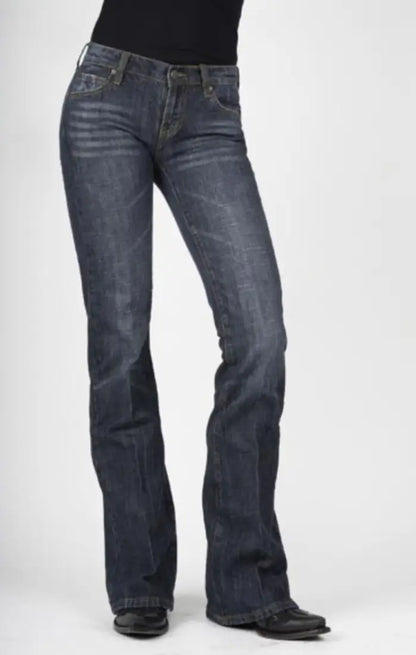 Stetson Women’s Embroidered ’S’ 816 Classic Bootcut Jean Women’s Bottoms