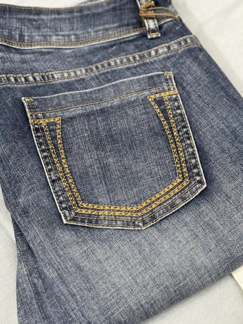 Stetson Women’s Gold Horseshoe 816 Classic Bootcut Jean 0R Women’s Bottoms