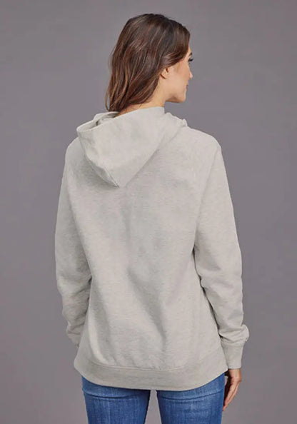 Stetson Women’s Oatmeal Rust Bronc Hoodie Women’s Pullover