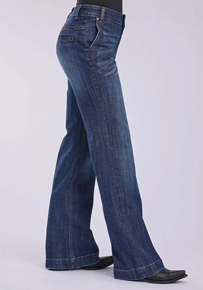 Stetson Women’s Welt Pocket 214 City Trouser Jean Women’s Bottoms
