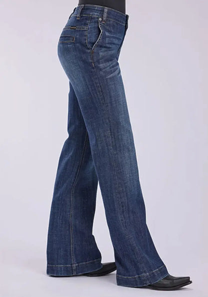 Stetson Women’s Welt Pocket 214 City Trouser Jean Women’s Bottoms