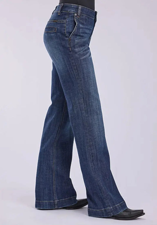 Stetson Women’s Welt Pocket 214 City Trouser Jean Women’s Bottoms