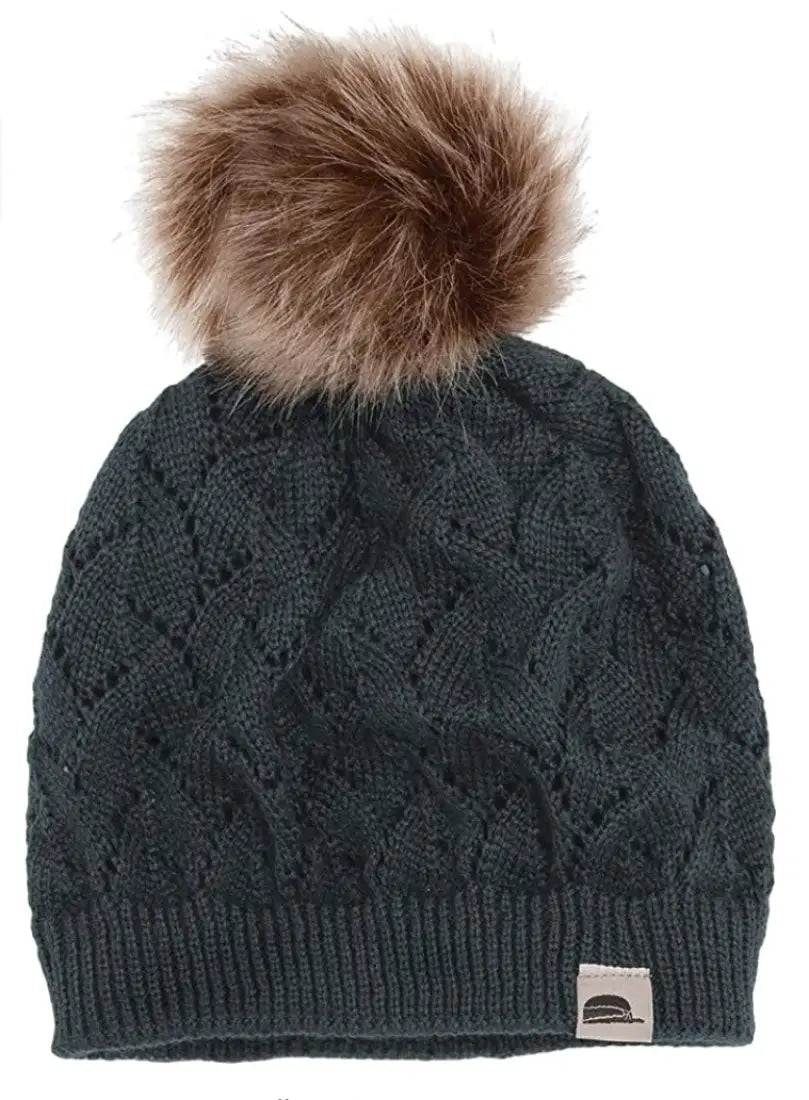 Stormy Kromer Women’s PomPom Beanie Deep Blue Winter Hats